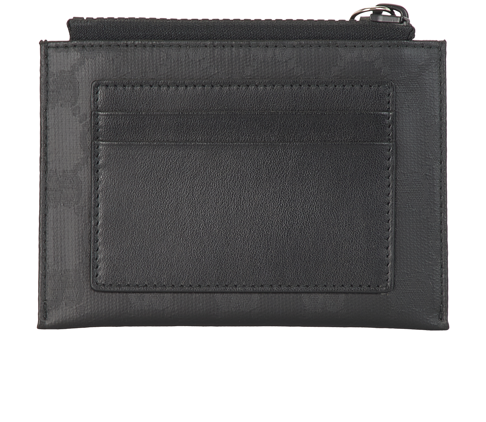 Gucci GG Card Case, &pound;180, Accessories, Black, Leather, Back view